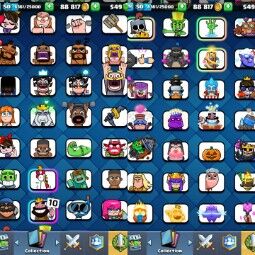 KT14✨LvL50✨(55Cards LvL14 || 5Cards LvL13)✨114Emotes✨4Tower Skins✨Free CN✨110Cards✨Q335 2
